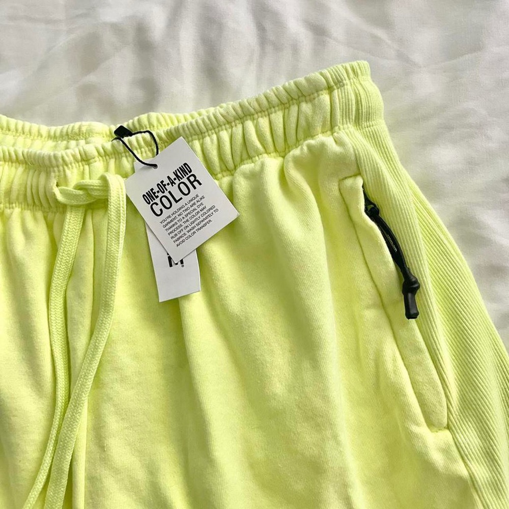 Garage neon yellow sweatpants